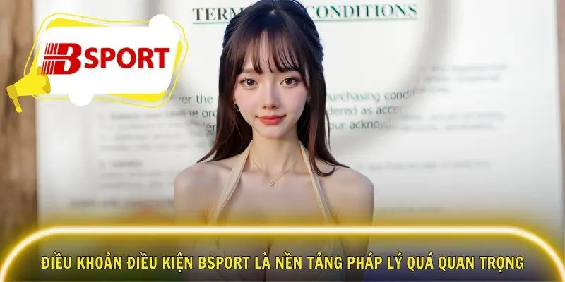 Điều khoản điều kiện Bsport là nền tảng pháp lý quá quan trọng