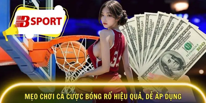 Mẹo chơi cá cược bóng rổ hiệu quả, dễ áp dụng