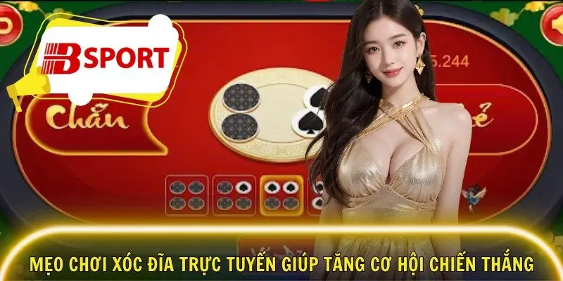 Mẹo chơi xóc đĩa trực tuyến giúp tăng cơ hội chiến thắng