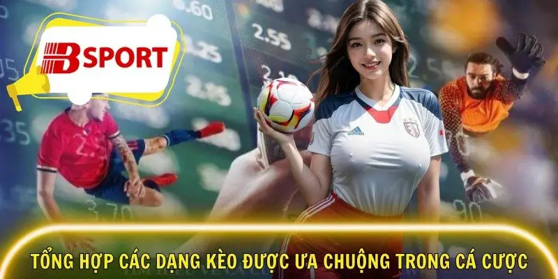 Tổng hợp các dạng kèo được ưa chuộng trong cá cược